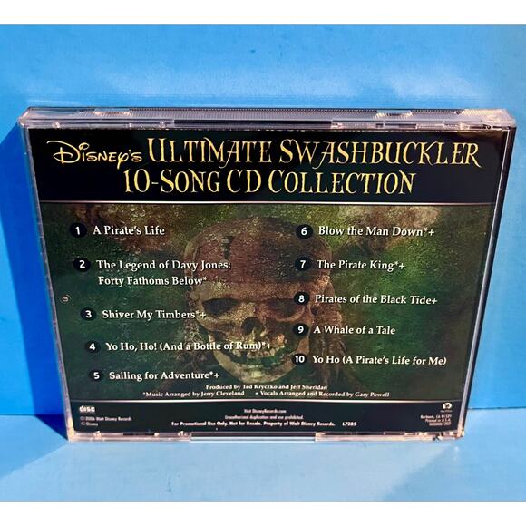 Disney’s Ultimate Swashbuckler CD Pirates of the Caribbean Limited Edition Album - Picture 2 of 6